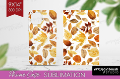 Cozy Autumn Phone Case PNG - Harvest Season Case PNG Product Image 1