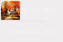 Autumn Scenery Backgrounds, Fall Colors Scenes Backgrounds Product Image 3