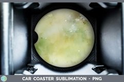 GorgeousWatercolor Car Coaster design.