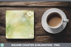 GorgeousWatercolor Square Coaster design.