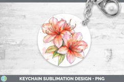 GorgeousWatercolor Keychain design.