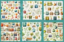 Back to School Seamless, School Supplies Seamless Patterns Product Image 2