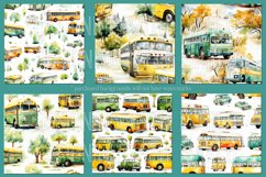 Back to School Seamless, School Supplies Seamless Patterns Product Image 4