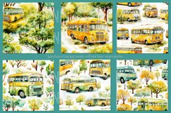 Back to School Seamless, School Supplies Seamless Patterns Product Image 3