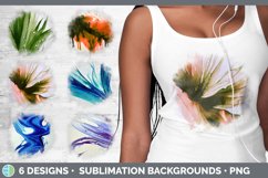 Bundle of six Watercolor Background grunge sublimation backgrounds.