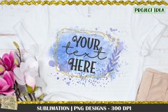 24 Watercolor Backgrounds / Backsplashes for Sublimation, Iron-on transfers, DTG Printing etc.