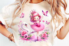 watercolor ballerina girl png, ballet dancer clipart, ballerina sublimation design, dance girl watercolor art, ballet png printable, ballerina clipart sublimation, cute ballerina watercolor, girly dance clipart png, ballerina girl digital art, ballet danc