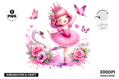 watercolor ballerina girl png, ballet dancer clipart, ballerina sublimation design, dance girl watercolor art, ballet png printable, ballerina clipart sublimation, cute ballerina watercolor, girly dance clipart png, ballerina girl digital art, ballet danc