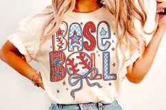 Baseball PNG, Preppy Baseball, Baseball Mom PNG, Game Day Product Image 2
