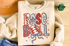 Baseball PNG, Preppy Baseball, Baseball Mom PNG, Game Day Product Image 4