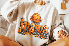 Basketball Mama, Basketball PNG Sublimation Design, Game Day Product Image 3