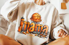 Basketball Mama, Basketball PNG Sublimation Design, Game Day Product Image 3