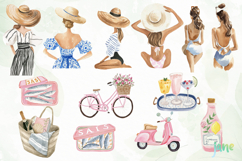 Watercolor Beach Day Sublimation Bundle Product Image 6