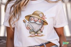 Watercolor Beach Gnome Clipart Product Image 5