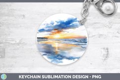 GorgeousWatercolor Keychain design.