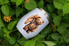 Bear Adventures Watercolor Sublimation Clipart Product Image 7