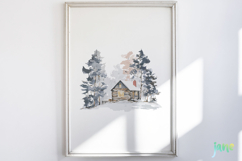 Watercolor Bear Family Clipart Product Image 2