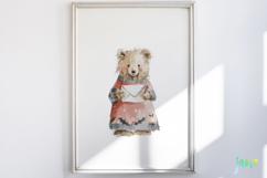 Watercolor Bear Family Clipart Product Image 5