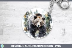 GorgeousWatercolor Keychain design.