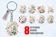 floral bouquet Keychain | Keyring Product Image 1