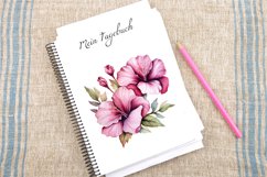 Watercolor Beautiful Flowers Clipart Bundle Product Image 4