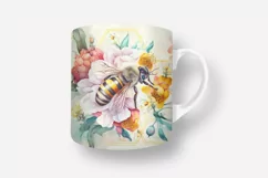 gnome mug,coffee mug png,Digital Mug Wrap,Mug Press Template,mug sublimation,digital mug design,gnome coffee mug,11oz mug wrap,bee mug,bee gnome mug,honeycomb bee mug,honeycomb bee png