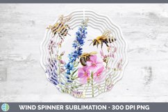 GorgeousWatercolor Wind Spinner design.