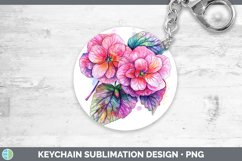 GorgeousWatercolor Keychain design.
