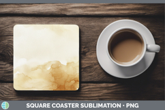 GorgeousWatercolor Square Coaster design.