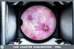 GorgeousWatercolor Car Coaster design.