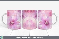 GorgeousWatercolor Mug Wrap design.