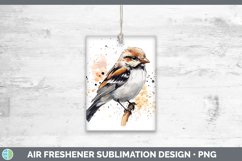 GorgeousWatercolor Bird Air Freshener design.