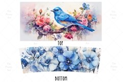 Watercolor Bird Tumbler Wrap, 40 oz tumbler wrap, Watercolor Bird Tumbler Wrap, Watercolor Bird Png
