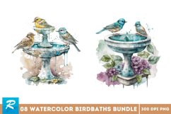 clipart bundle,aesthetic,junk journal,scrapbooking ephemera,png bundle,Watercolor birdbath clipart,birdbath png,bird png,springtime,cute garden,bird bath scenery,garden png,garden clipart,watercolor,png,digital,download,design,printable,floral,flowers,bir