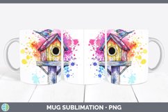 GorgeousWatercolor Mug Wrap design.