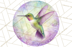 Watercolor Songbirds in Flight PNG Clipart Product Image 2