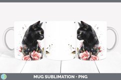 GorgeousWatercolor Mug Wrap design.