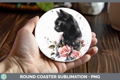 GorgeousWatercolor Round Coaster design.