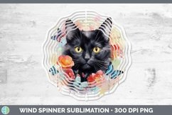 GorgeousWatercolor Wind Spinner design.