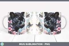 GorgeousWatercolor Mug Wrap design.