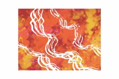 Watercolor Bleach for Sublimation Mouse Pad Product Image 2