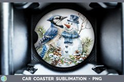 GorgeousWatercolor Car Coaster design.
