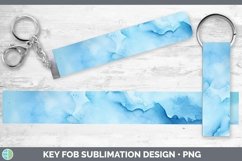 GorgeousWatercolor Key Fob design.