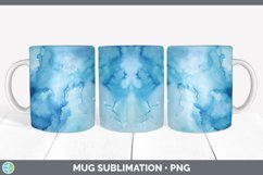 GorgeousWatercolor Mug Wrap design.