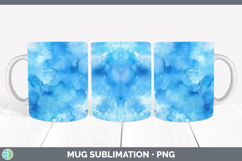 GorgeousWatercolor Mug Wrap design.