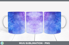 GorgeousWatercolor Mug Wrap design.