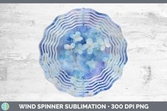 GorgeousWatercolor Wind Spinner design.