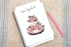 Watercolor Blush Cakes Clipart Bundle Product Image 4