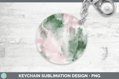 GorgeousWatercolor Keychain design.