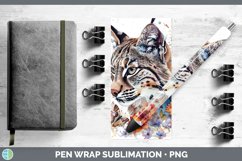 GorgeousWatercolor Pen Wrap design.